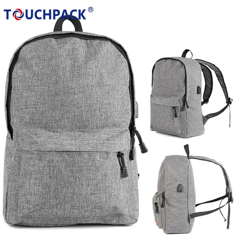 Werbeartikel: Einfacher klassischer Polyester-Günstiger, maßgeschneiderter Rucksack mit konkurrenzfähigem Preis. Mochila-Rucksack