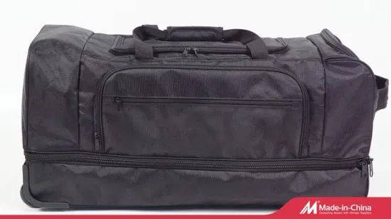 Großhandel maßgeschneiderte Rollgepäcktasche Rolling Duffle Trolley Reisetasche mit Rollen